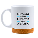 I Neuter For A Living White Mug-White Mug-I love Veterinary