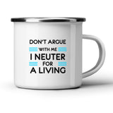 I Neuter For A Living White Mug-White Mug-I love Veterinary