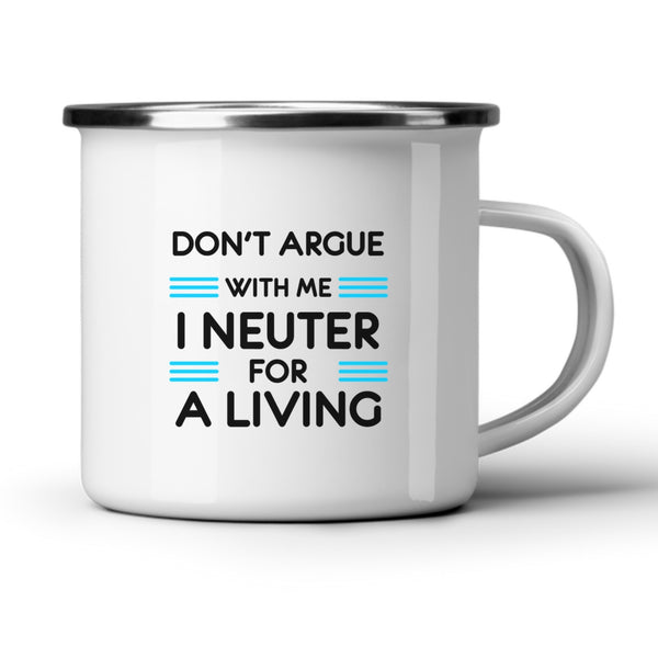 I Neuter For A Living White Mug-White Mug-I love Veterinary