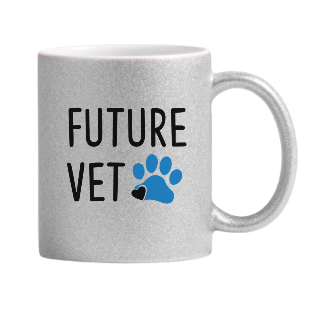 Future Vet Glitter Mug