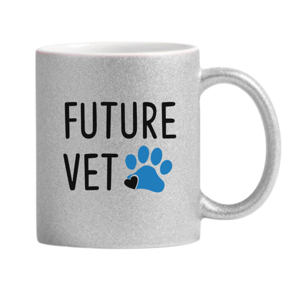 Future Vet Glitter Mug