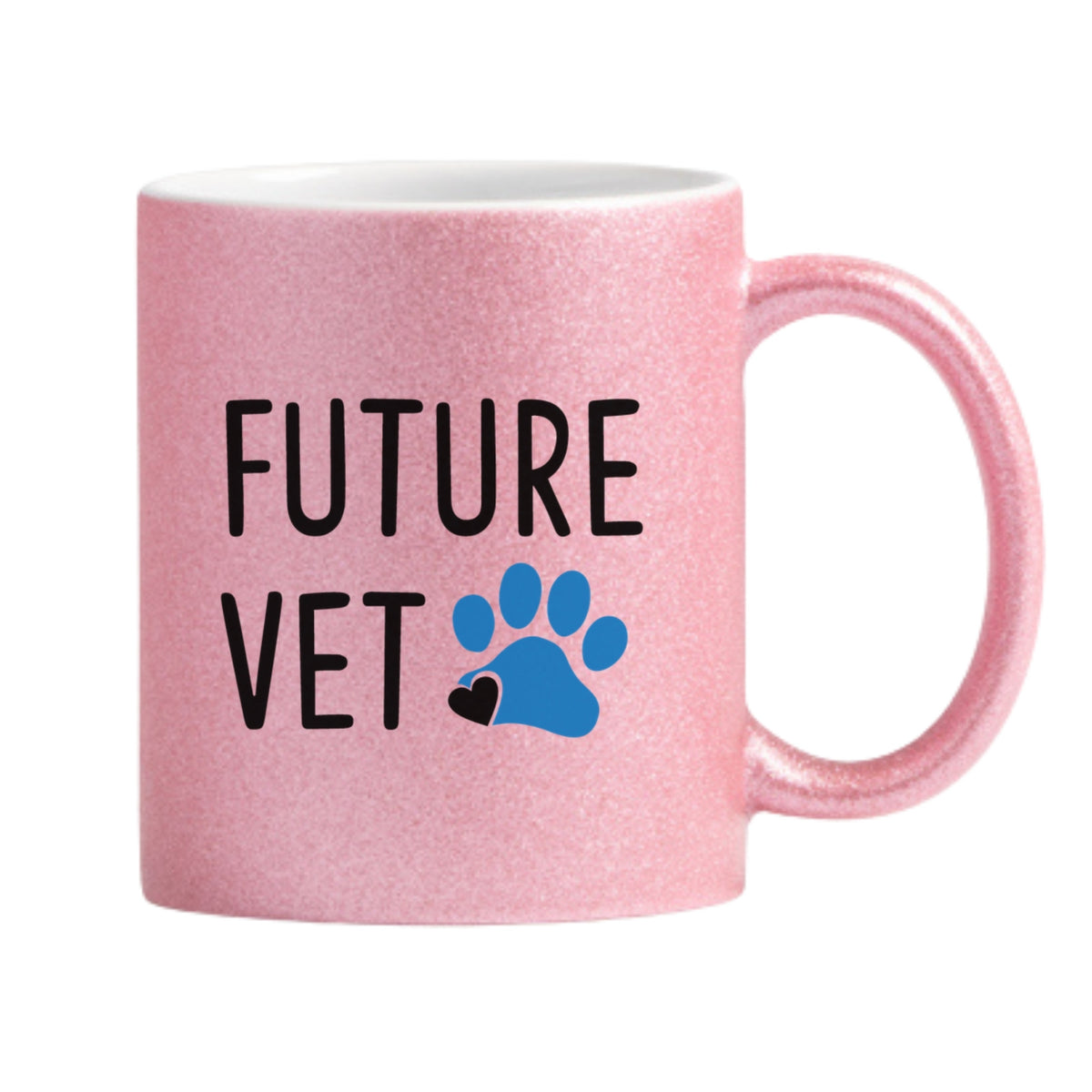 Future Vet Glitter Mug