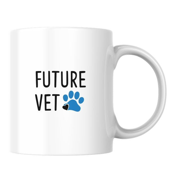 Future Vet White Mug-White Mug-I love Veterinary