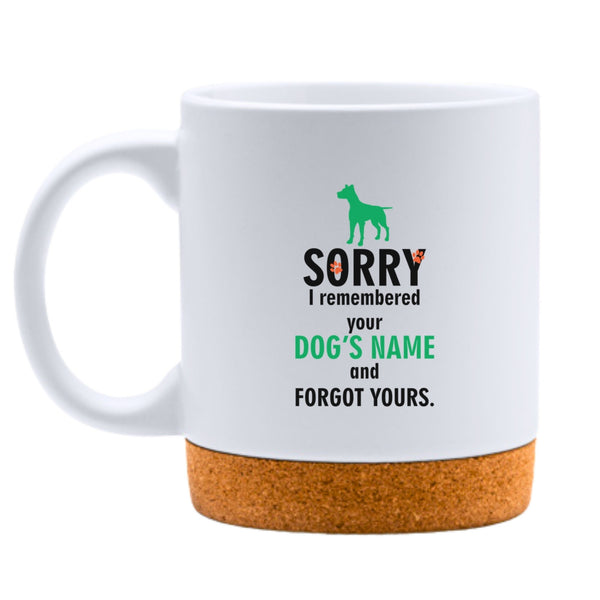 I Remembered Your Dog's Name White Mug-White Mug-I love Veterinary