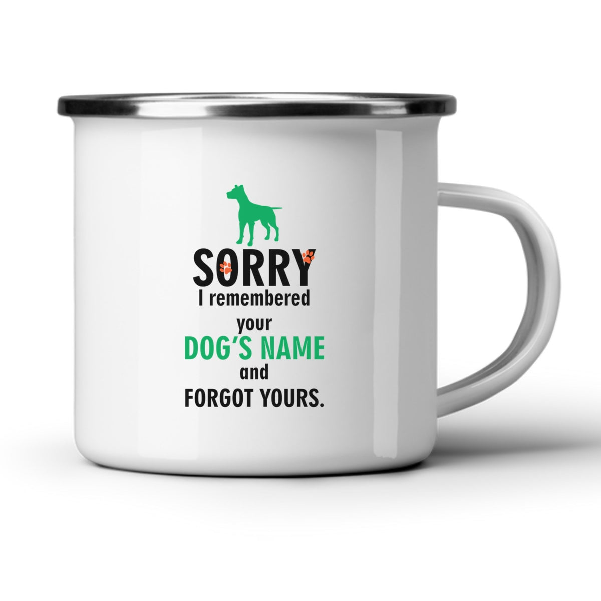 I Remembered Your Dog's Name White Mug-White Mug-I love Veterinary