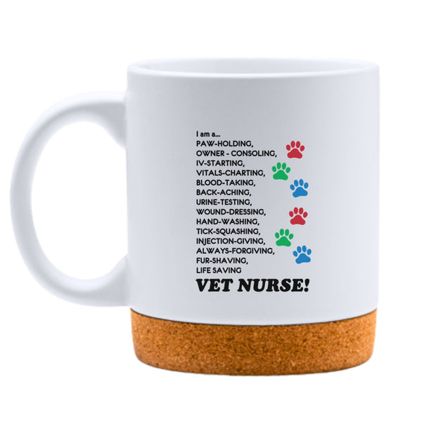 I Am A Vet Nurse White Mug-White Mug-I love Veterinary