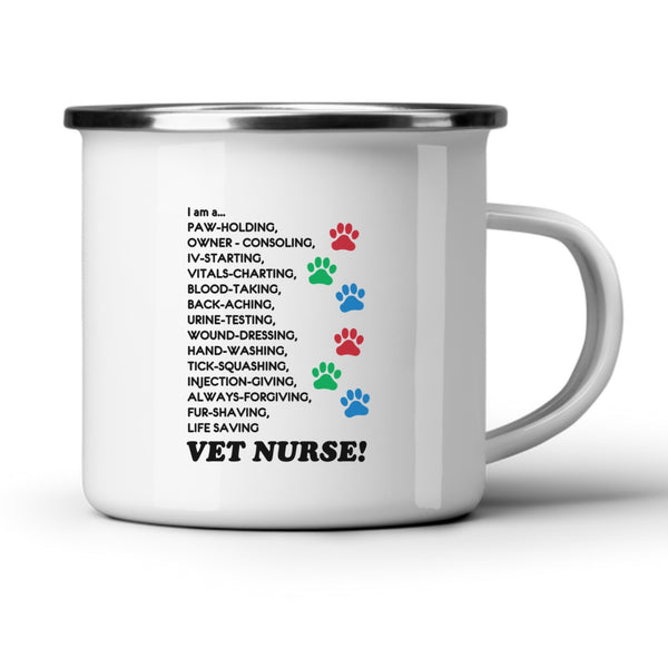 I Am A Vet Nurse White Mug-White Mug-I love Veterinary