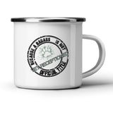 Vet Receptionist Badass White Mug-White Mug-I love Veterinary