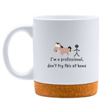 Don't Try This At Home White Mug-White Mug-I love Veterinary