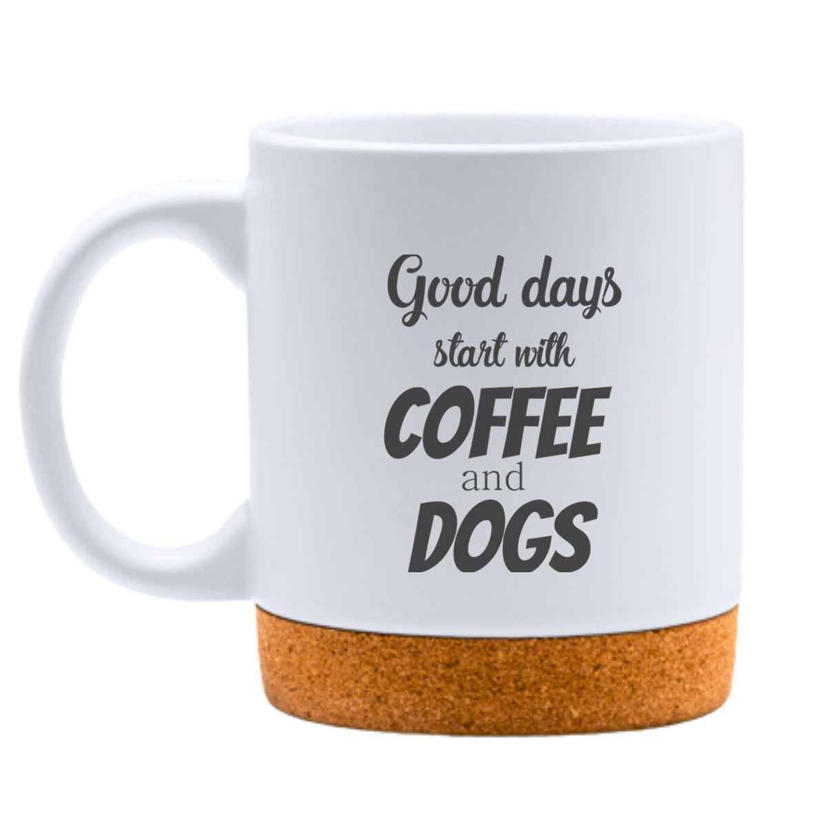 Coffee And Dogs White Mug-White Mug-I love Veterinary
