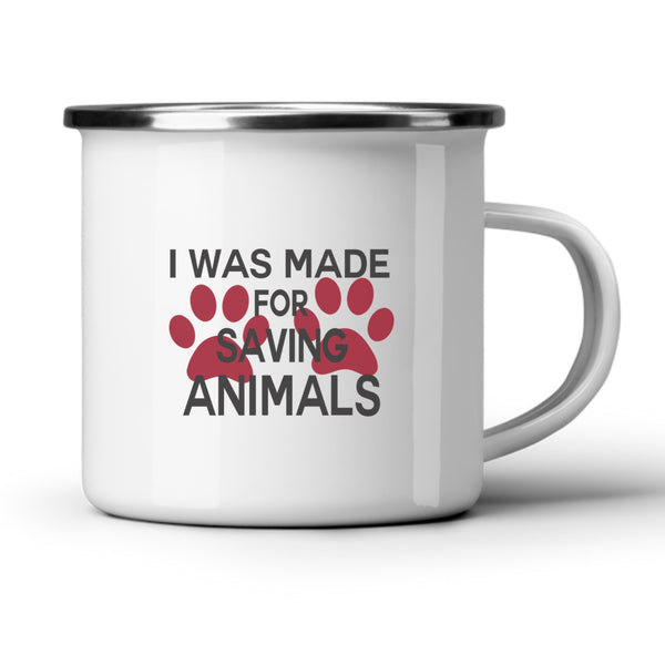 Made For Saving Animals White Mug-White Mug-I love Veterinary