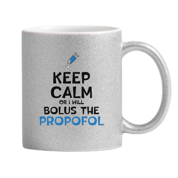Bolus The Propofol Glitter Mug