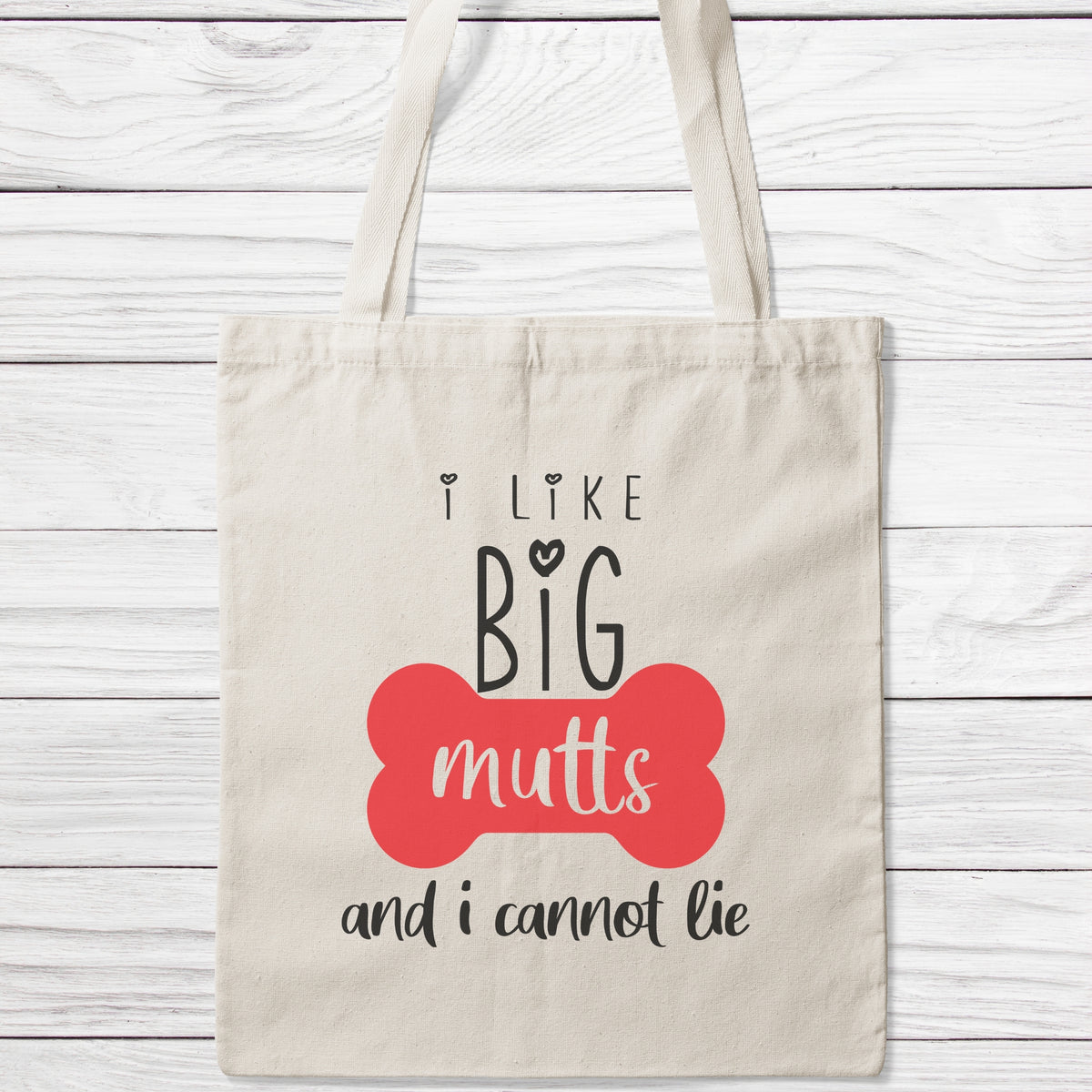 I Like Big Mutts And I Cannot Lie Tote Bag-Classic Sublimation Tote Bag-I love Veterinary