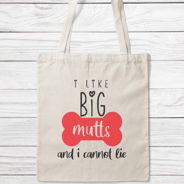 I Like Big Mutts And I Cannot Lie Tote Bag-Classic Sublimation Tote Bag-I love Veterinary