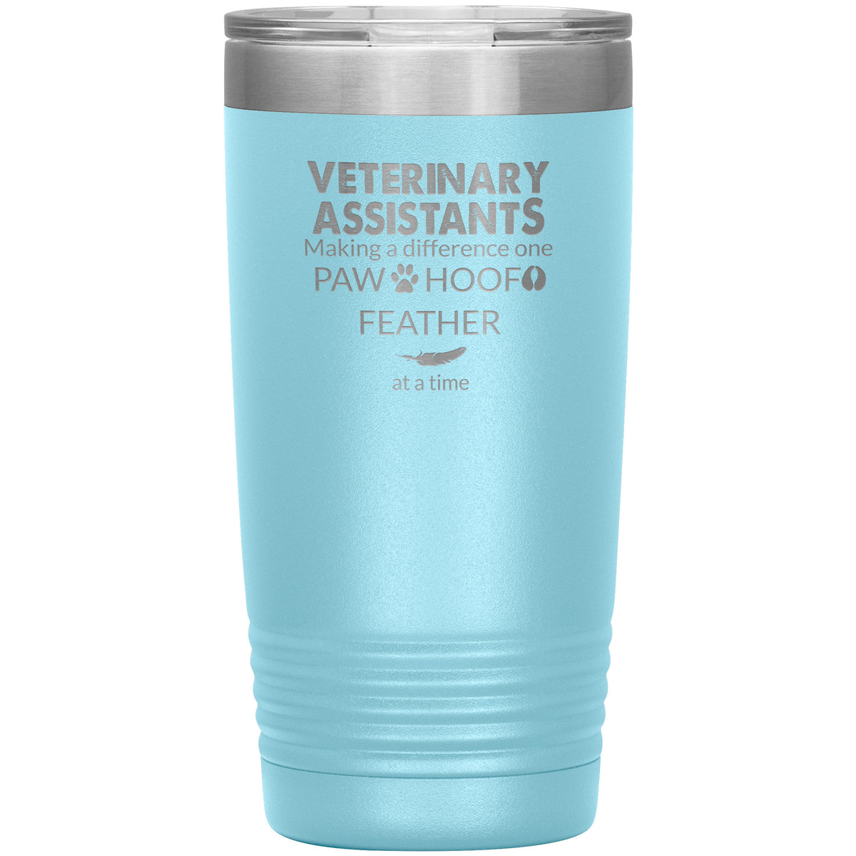 Vet Assistant- Making a Difference 20oz Vacuum Tumbler-Tumblers-I love Veterinary