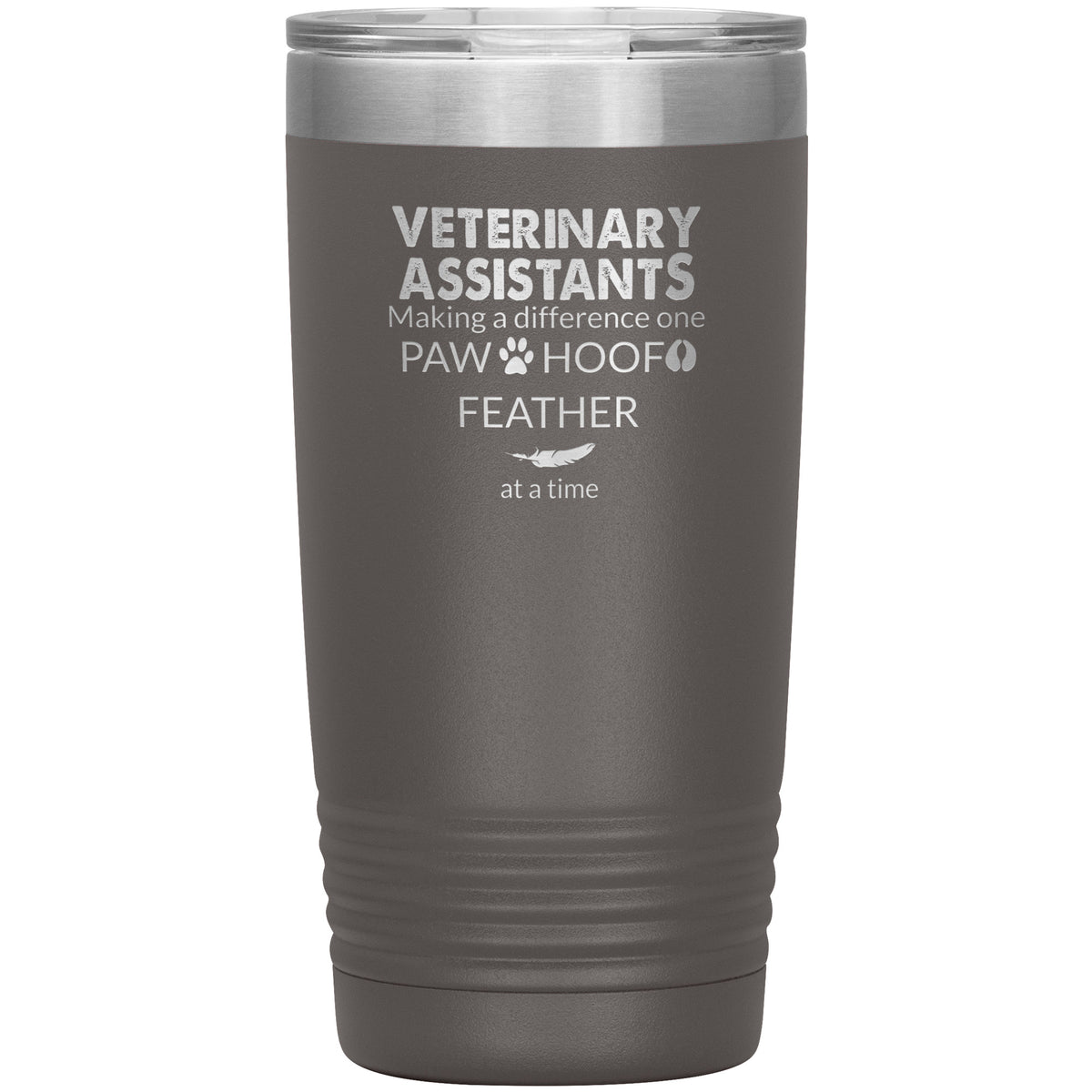 Vet Assistant- Making a Difference 20oz Vacuum Tumbler-Tumblers-I love Veterinary