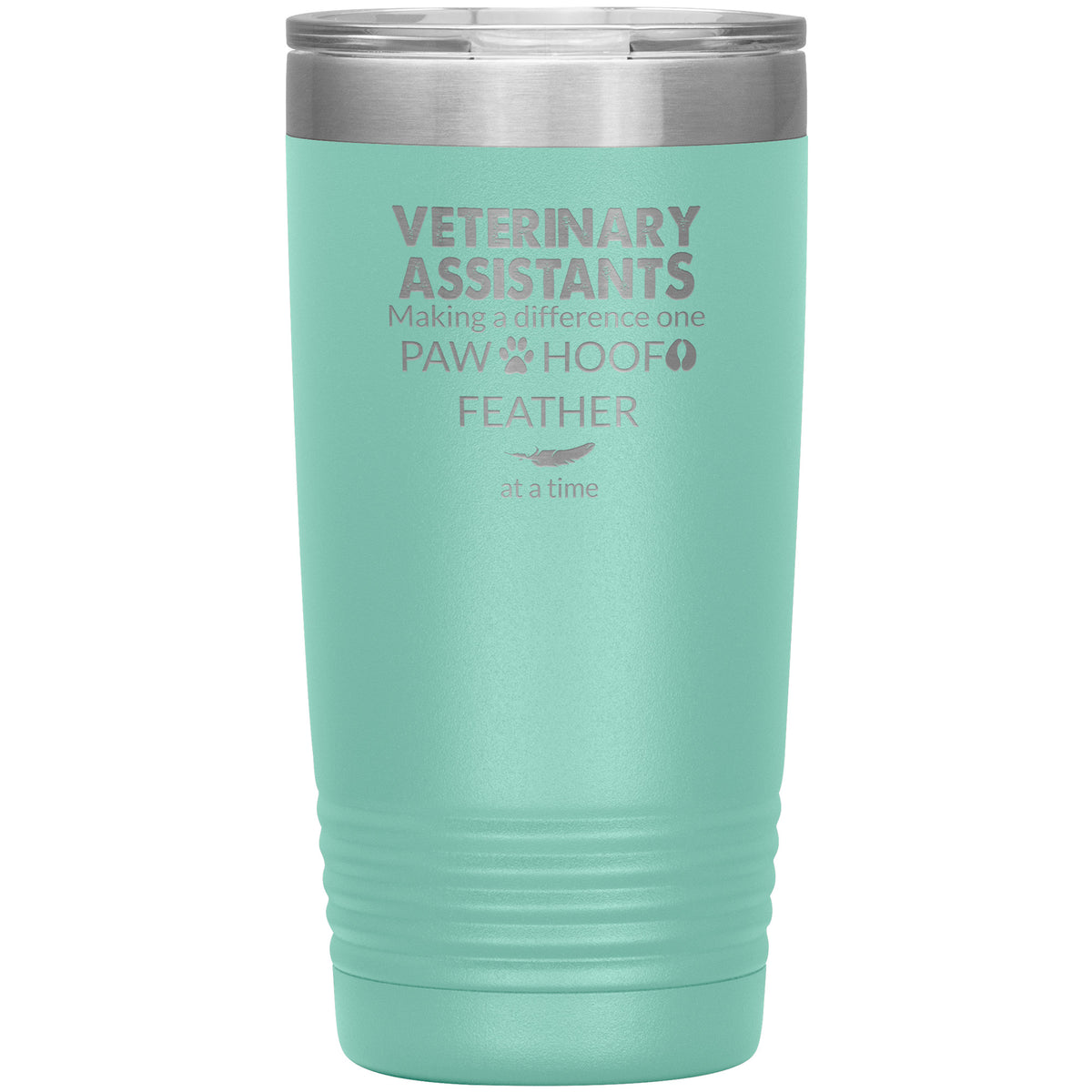 Vet Assistant- Making a Difference 20oz Vacuum Tumbler-Tumblers-I love Veterinary