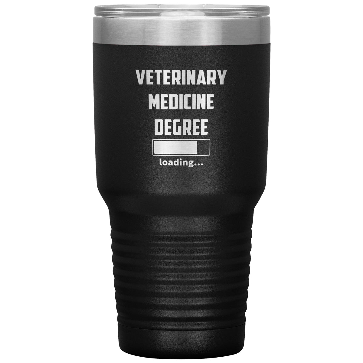 Vet degree loading 30oz Vacuum Tumbler-Tumblers-I love Veterinary