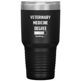 Vet degree loading 30oz Vacuum Tumbler-Tumblers-I love Veterinary
