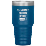 Vet degree loading 30oz Vacuum Tumbler-Tumblers-I love Veterinary