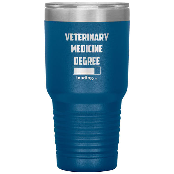 Vet degree loading 30oz Vacuum Tumbler-Tumblers-I love Veterinary