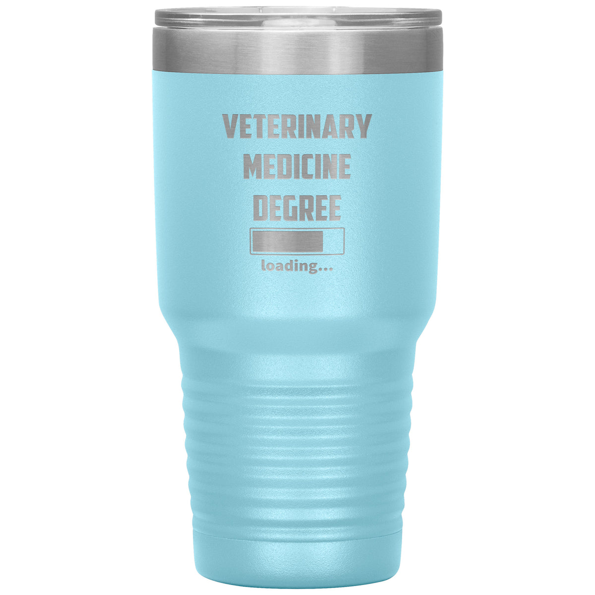 Vet degree loading 30oz Vacuum Tumbler-Tumblers-I love Veterinary