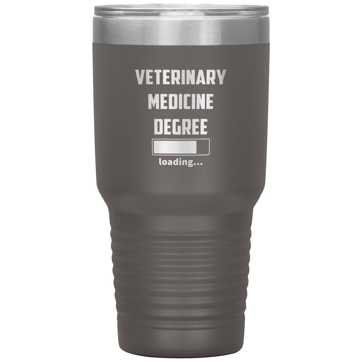 Vet degree loading 30oz Vacuum Tumbler-Tumblers-I love Veterinary