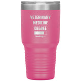 Vet degree loading 30oz Vacuum Tumbler-Tumblers-I love Veterinary
