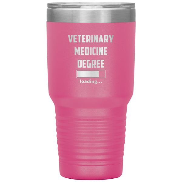 Vet degree loading 30oz Vacuum Tumbler-Tumblers-I love Veterinary
