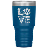 Veterinary Love cat 30oz Vacuum Tumbler-Tumblers-I love Veterinary