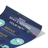 Why spay and neuter your pet? 8x12-Poster-I love Veterinary
