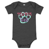 When I grow up, I want to be a Vet Baby short sleeve one piece-Baby Jersey Short Sleeve One Piece | Bella + Canvas 100B-I love Veterinary