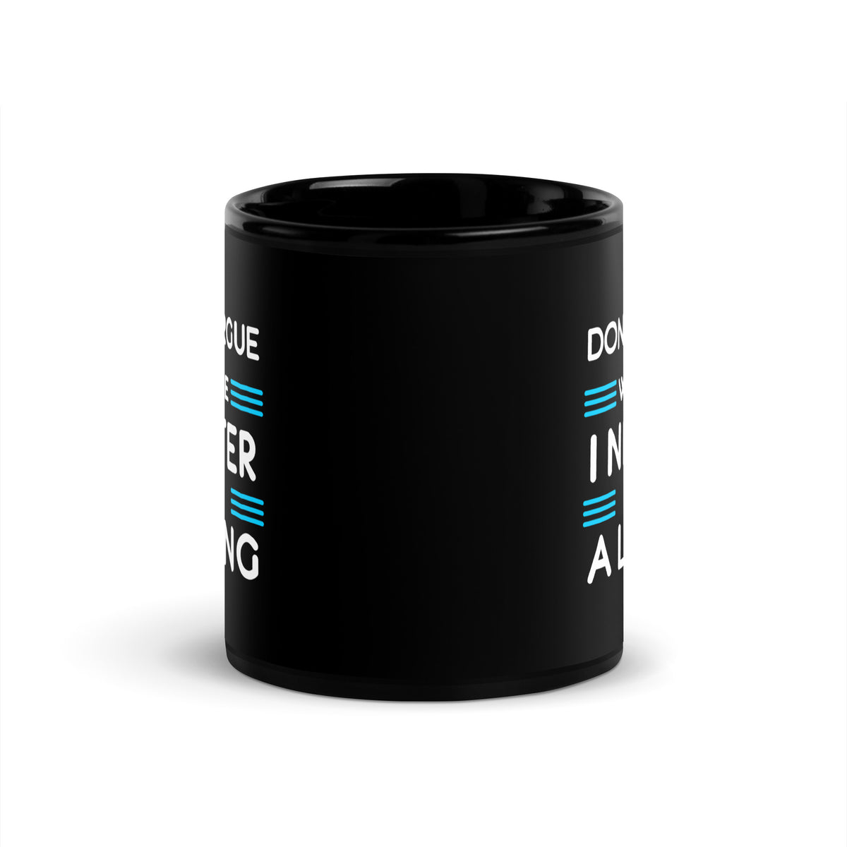 Veterinary - Don't argue with me I neuter for a living Black Glossy Mug-Black Glossy Mug-I love Veterinary