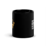 Don't stop retrieving Black Glossy Mug-Black Glossy Mug-I love Veterinary