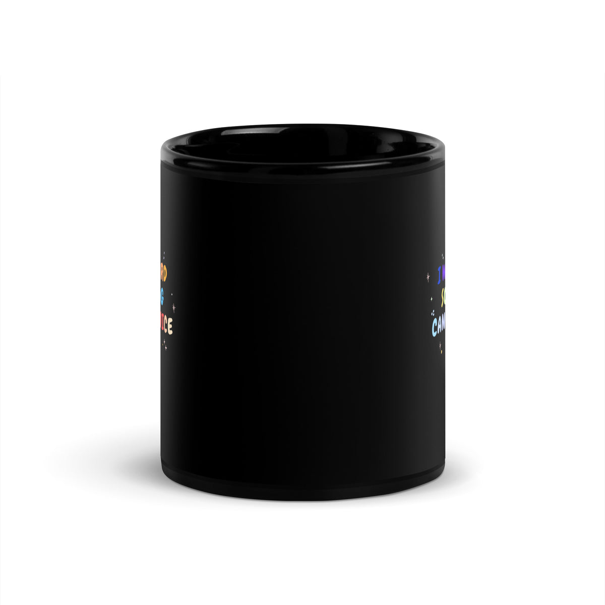 I work hard so my dog can have nice things Black Glossy Mug-I love Veterinary
