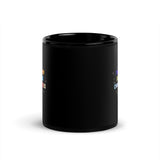 I work hard so my dog can have nice things Black Glossy Mug-I love Veterinary