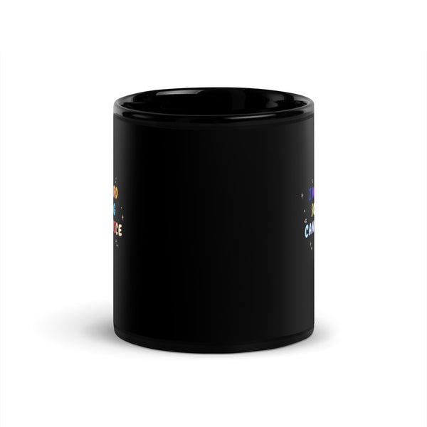I work hard so my dog can have nice things Black Glossy Mug-I love Veterinary