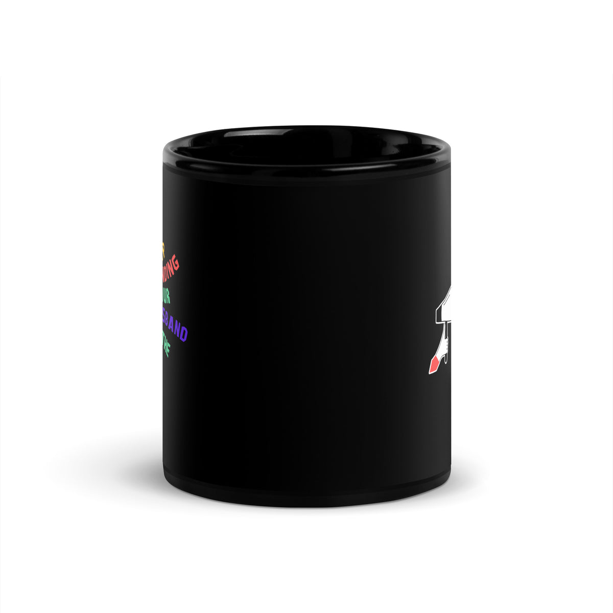 Stop sending your husband to the vet Black Glossy Mug-I love Veterinary