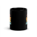 It's a good day to save animals Black Glossy Mug-I love Veterinary