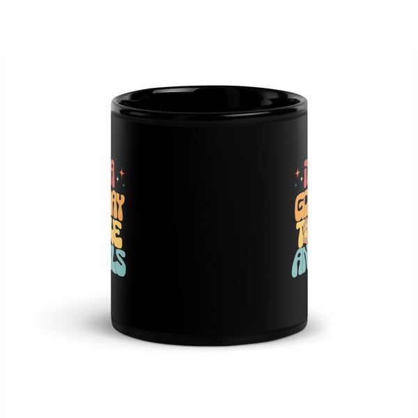 It's a good day to save animals Black Glossy Mug-I love Veterinary