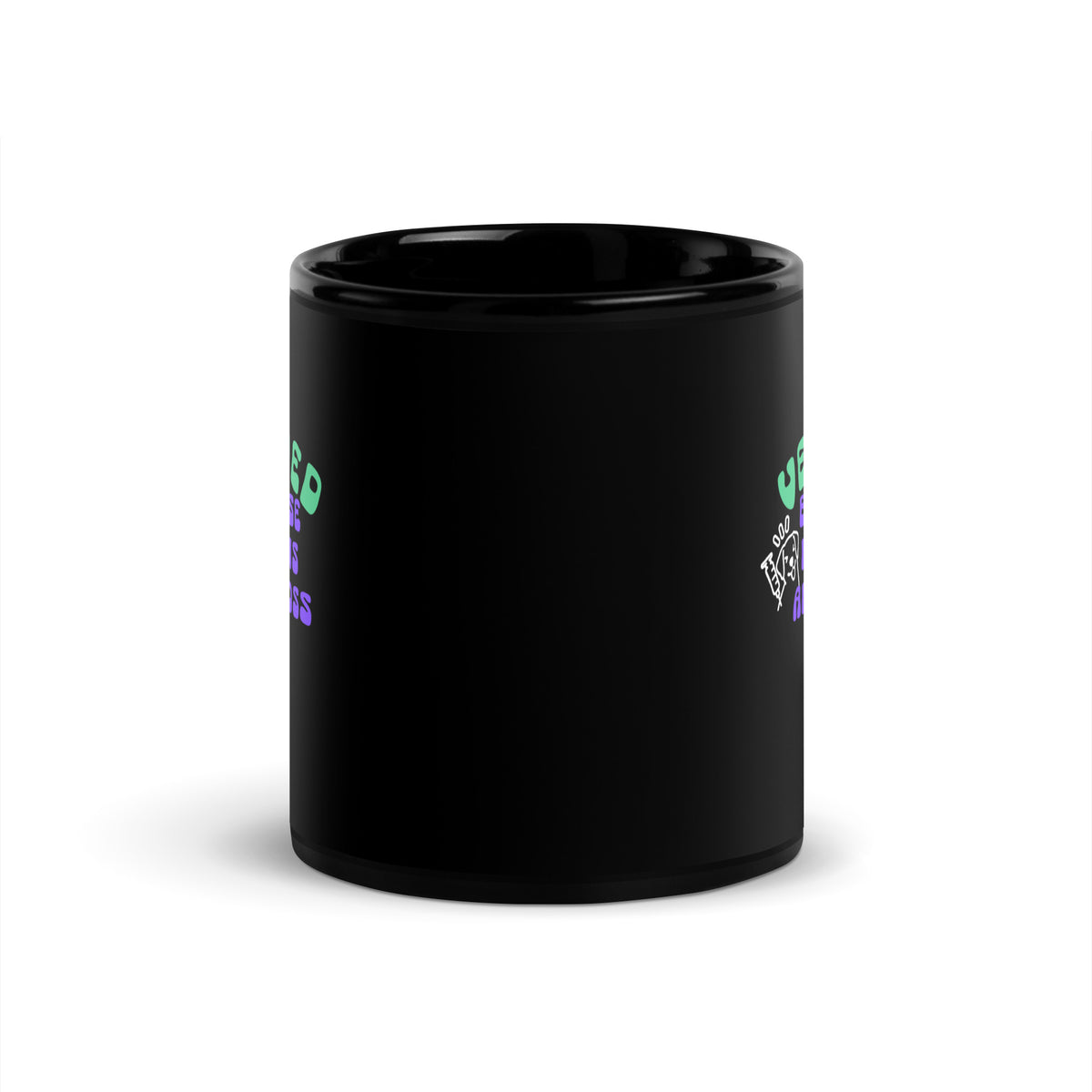 Vet Med because humans are gross Black Glossy Mug-I love Veterinary