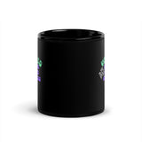 Vet Med because humans are gross Black Glossy Mug-I love Veterinary