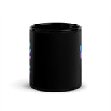 Sarah Parsons Collection Black Glossy Mug