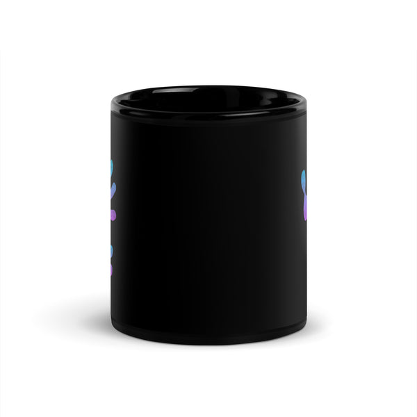 Sarah Parsons Collection Black Glossy Mug