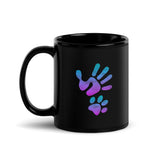 Sarah Parsons Collection Black Glossy Mug