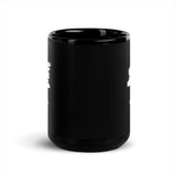 My Shadow has four legs and a tail Black Glossy Mug-Black Glossy Mug-I love Veterinary