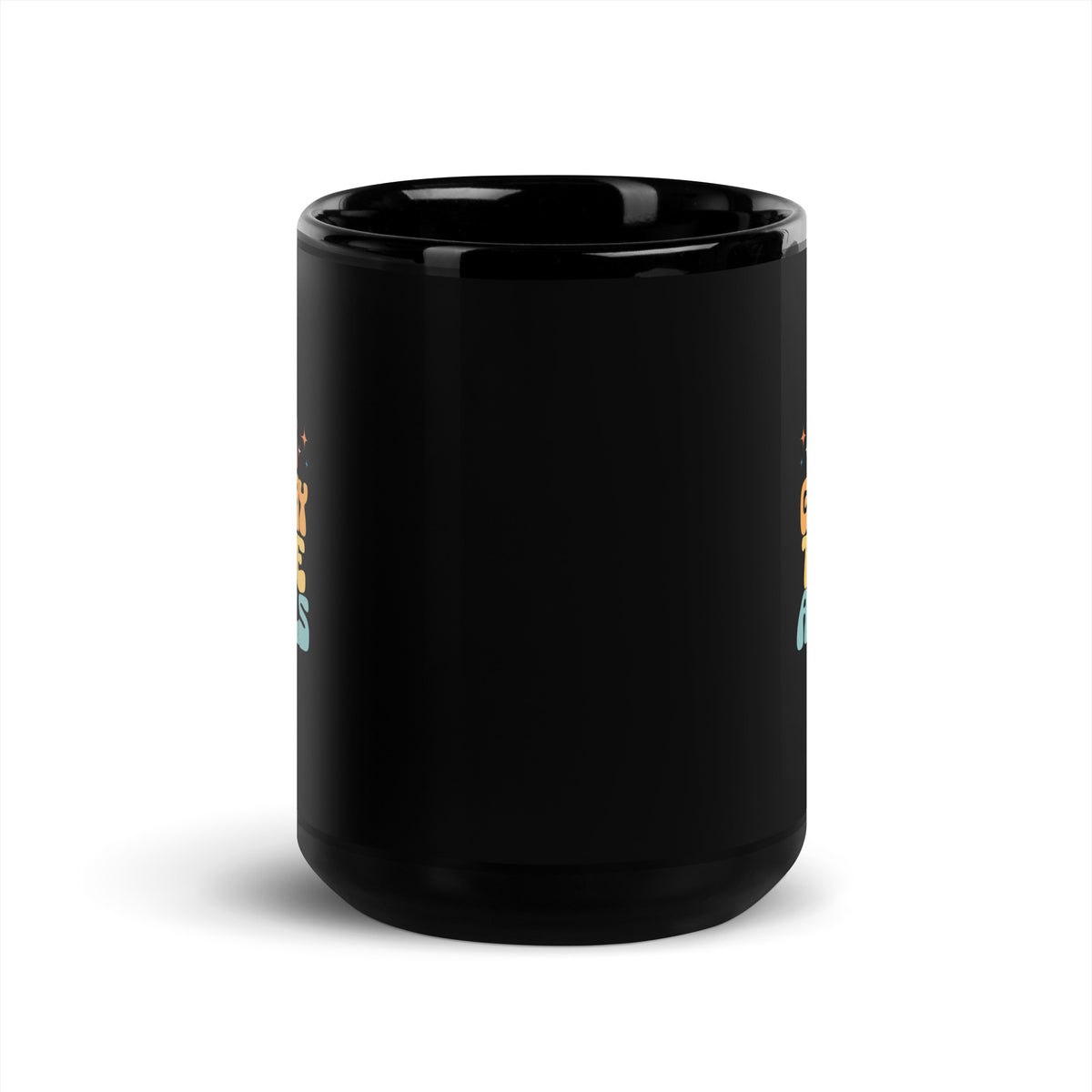 It's a good day to save animals Black Glossy Mug-I love Veterinary