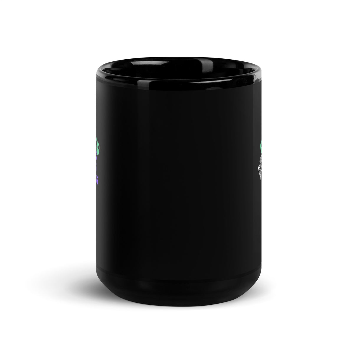 Vet Med because humans are gross Black Glossy Mug-I love Veterinary