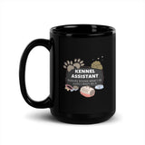 Kennel Assistant, nobody knows what I do until I don't do it Black Glossy Mug-I love Veterinary