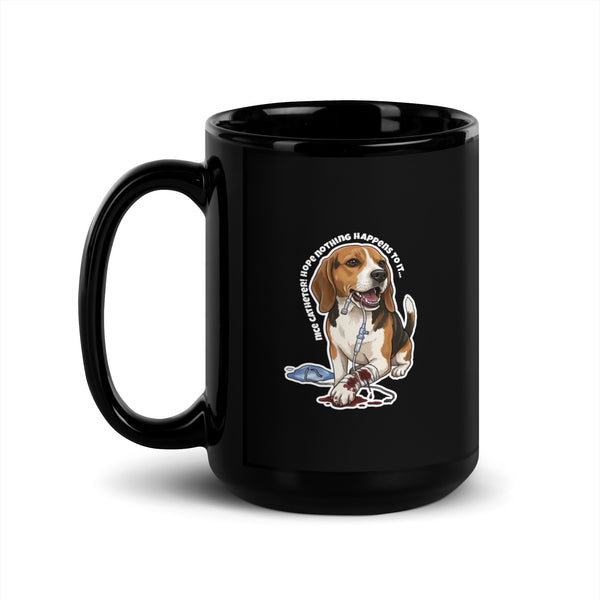 Nice catheter! Black Glossy Mug-I love Veterinary